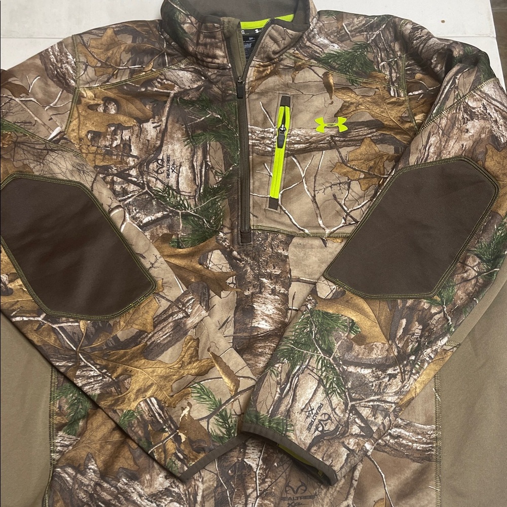 Under Armour Cold Gear Camo 1/4 Zip